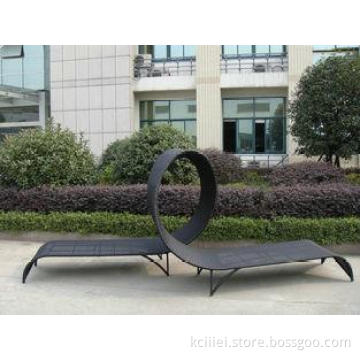 Luxury Fashion Outdoor Rattan Daybed For Garden / Patio / P